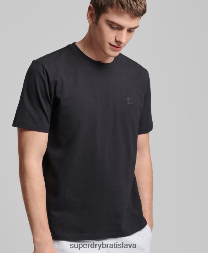 Superdry muži tech volne tričko 6B4ZTR4832 oblečenie čierna