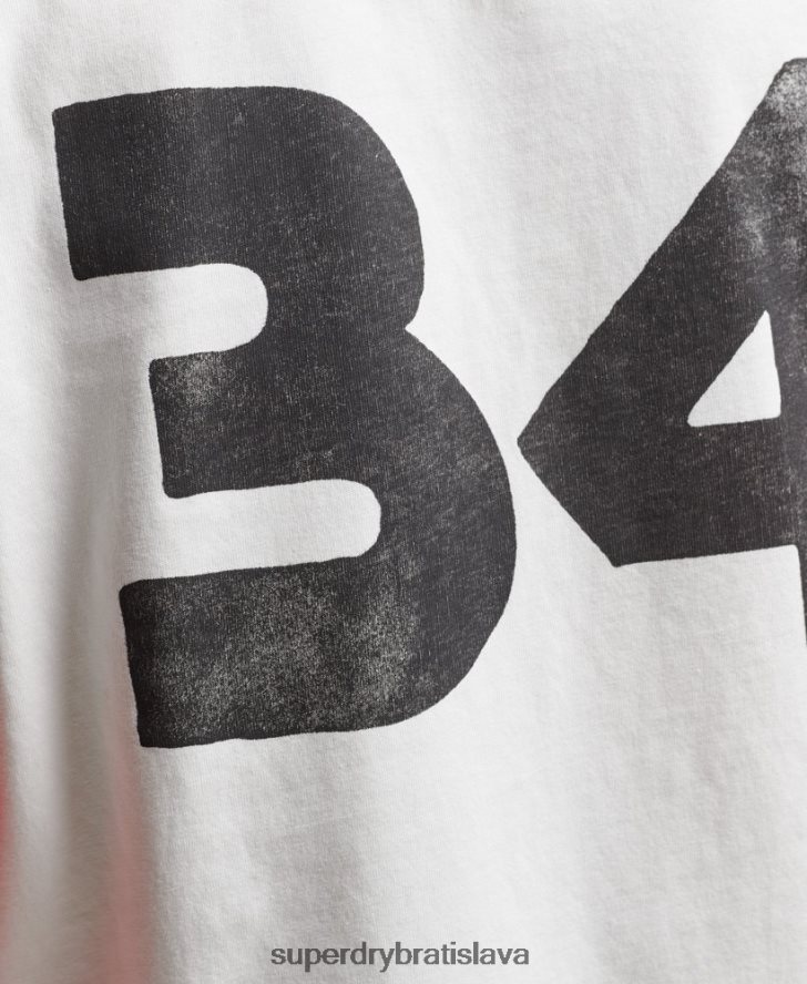 Superdry muži vintage surf ranchero top 6B4ZTR1574 oblečenie červená