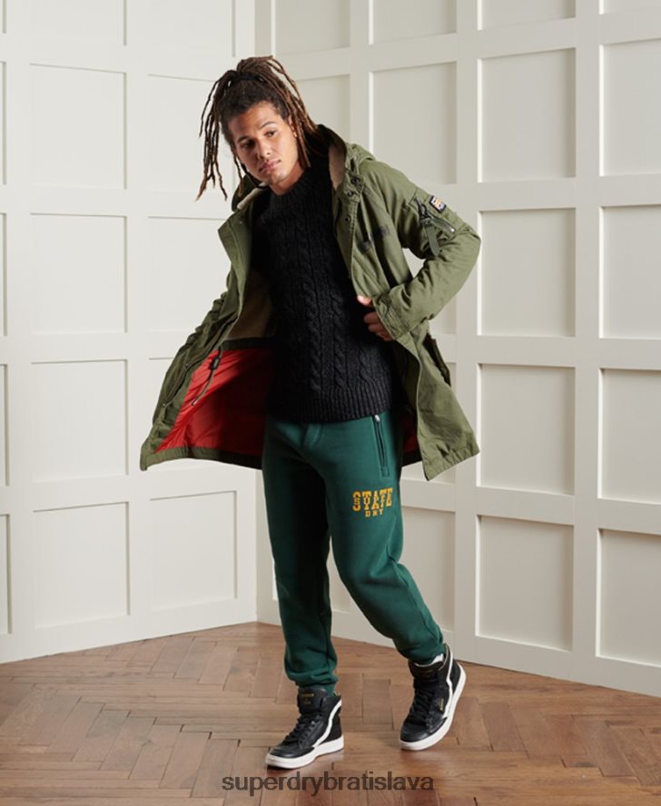 Superdry muži jacob crew jumper 6B4ZTR5325 oblečenie čierna