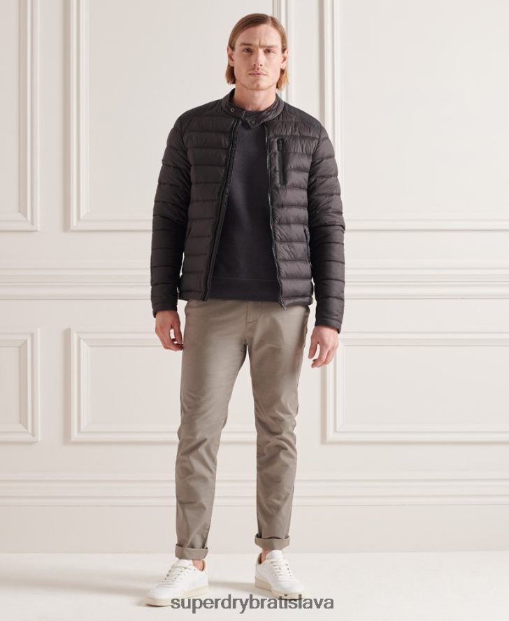 Superdry muži studios nevyhnutný prepojka posádky 6B4ZTR1361 oblečenie tmavošedý