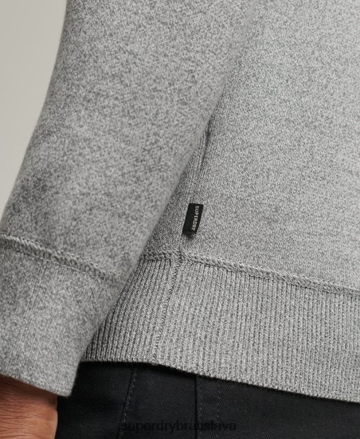 Superdry muži studios nevyhnutný prepojka posádky 6B4ZTR5330 oblečenie sivá