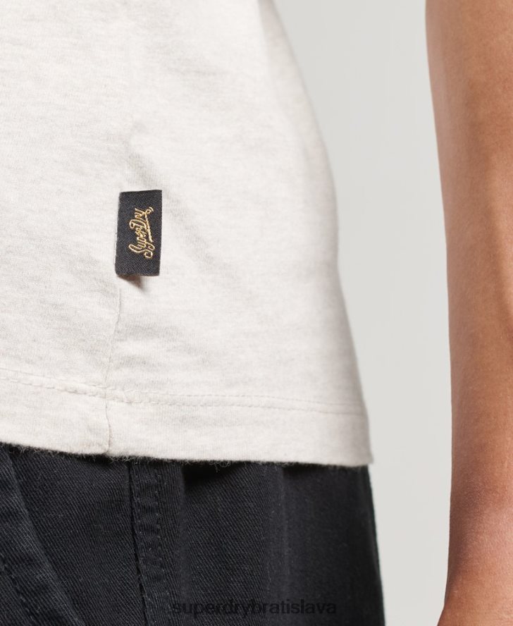 Superdry muži Vesta s vintage logom 6B4ZTR1453 oblečenie krém