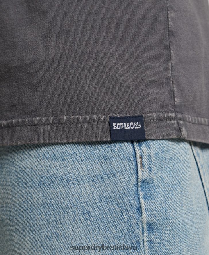 Superdry muži vintage tribal surf vesta top 6B4ZTR1450 oblečenie tmavošedý