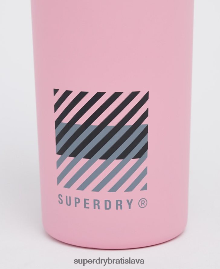 Superdry muži tréningová oceľová fľaša 6B4ZTR5375 príslušenstvo Ružová