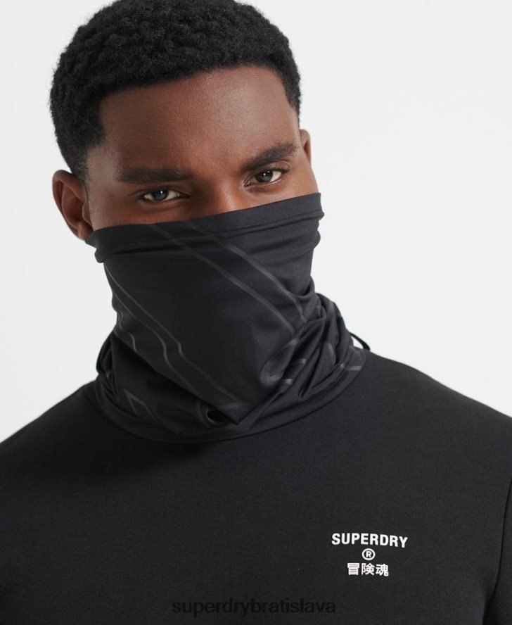 Superdry muži snehová trubica 6B4ZTR1393 príslušenstvo čierna
