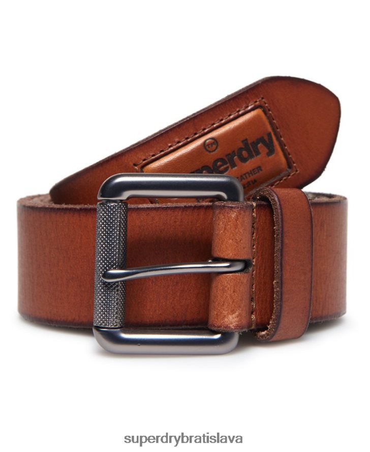 Superdry muži badgeman opasok 6B4ZTR1872 príslušenstvo opálenie