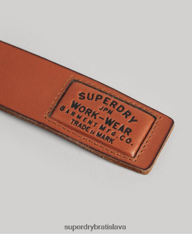 Superdry muži darčeková krabička na kožený opasok 6B4ZTR1775 príslušenstvo opálenie