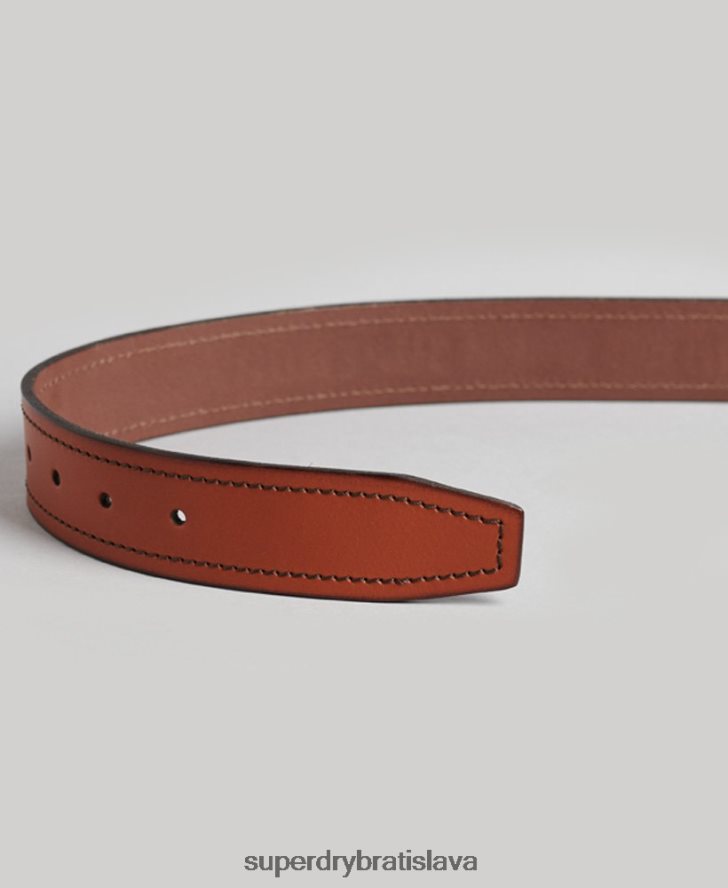 Superdry muži vintage značkový opasok 6B4ZTR1592 príslušenstvo opálenie