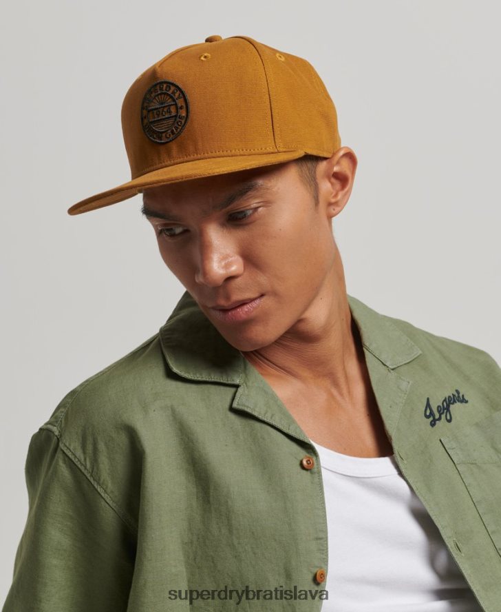 Superdry muži b-boy čiapka 6B4ZTR1631 príslušenstvo hnedá