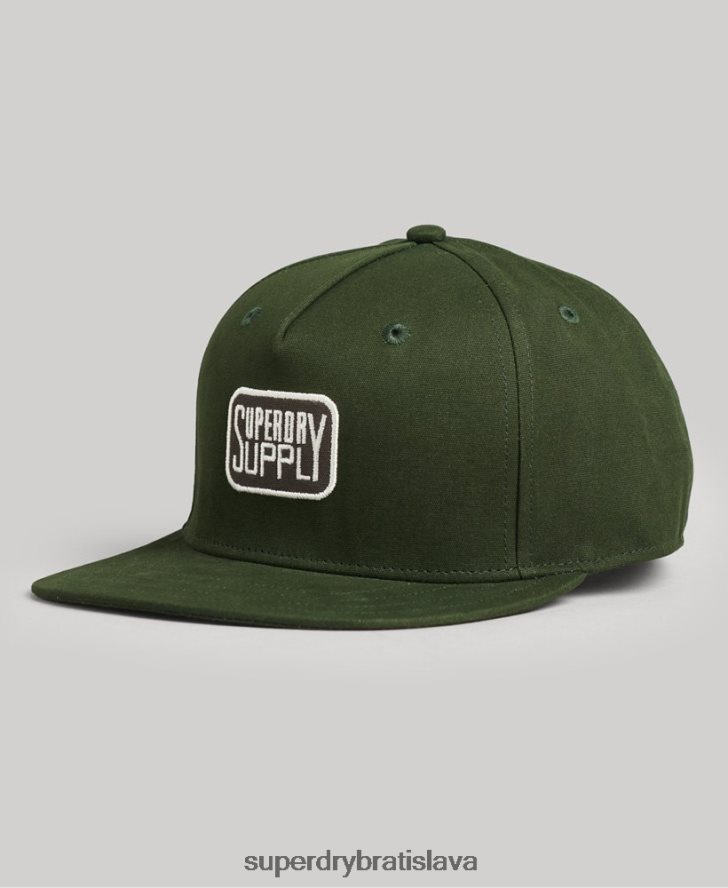 Superdry muži b-boy čiapka 6B4ZTR1746 príslušenstvo zelená