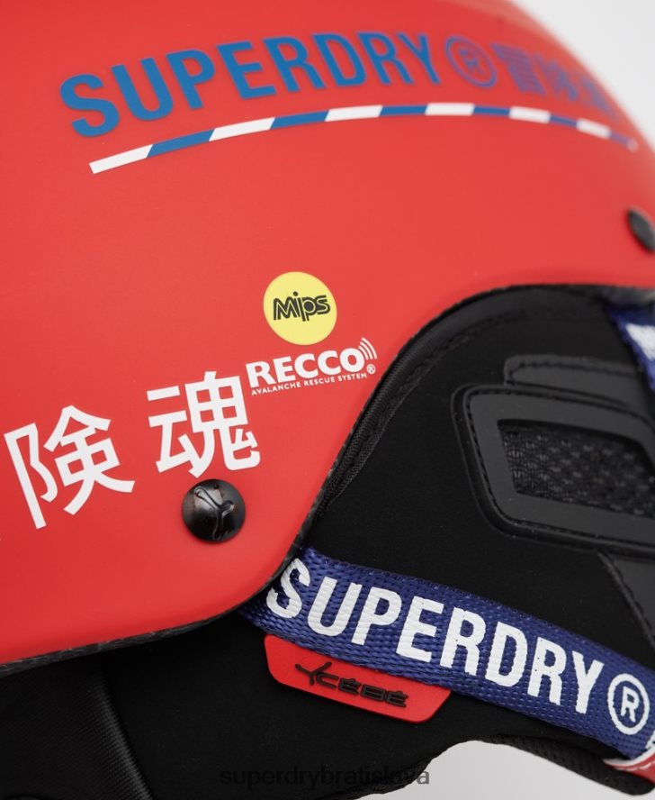 Superdry muži cebe contest visor ultimátna prilba 6B4ZTR1402 príslušenstvo červená