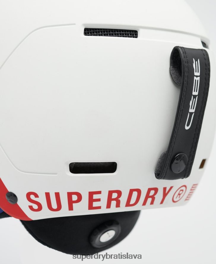 Superdry muži cebe pow mips prilba 6B4ZTR1396 príslušenstvo biely