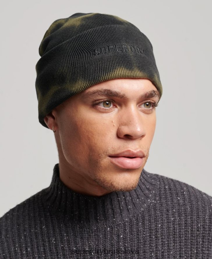 Superdry muži farbená čiapka 6B4ZTR1673 príslušenstvo čierna