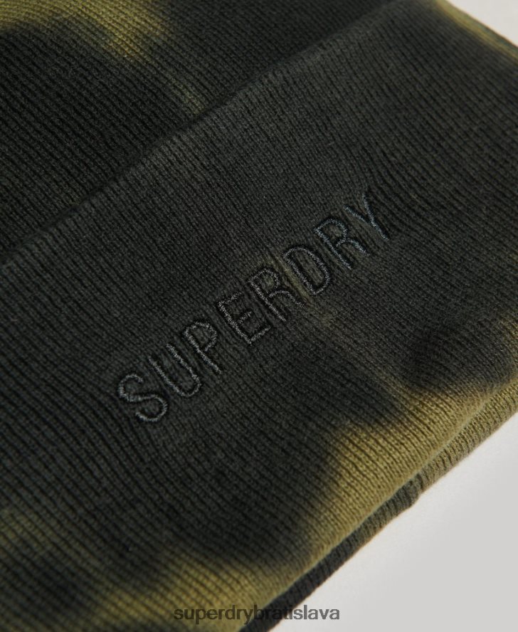 Superdry muži farbená čiapka 6B4ZTR1673 príslušenstvo čierna