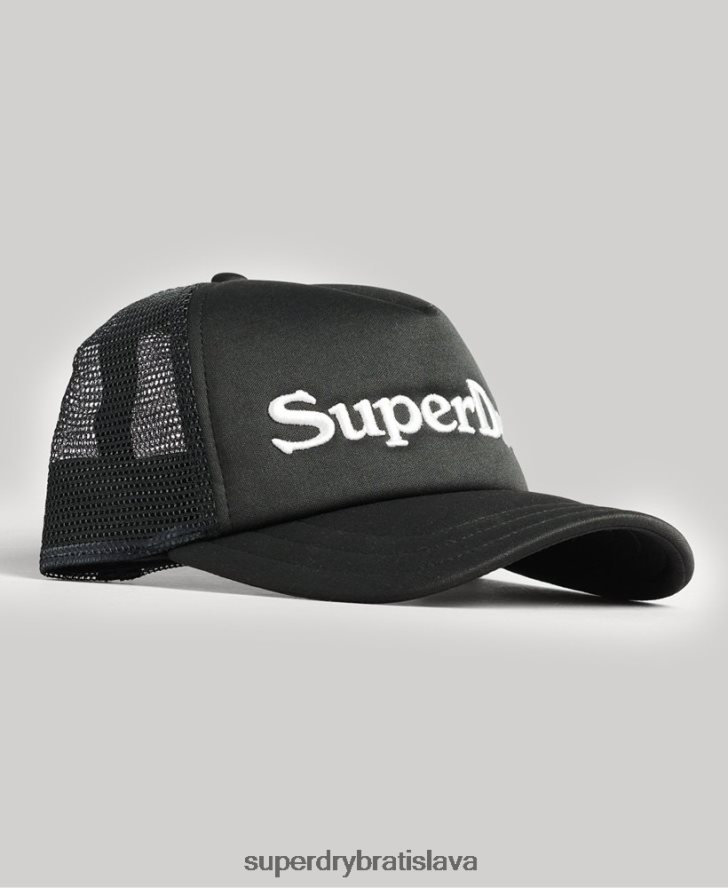Superdry muži grafická čiapka trucker 6B4ZTR1708 príslušenstvo tmavošedý