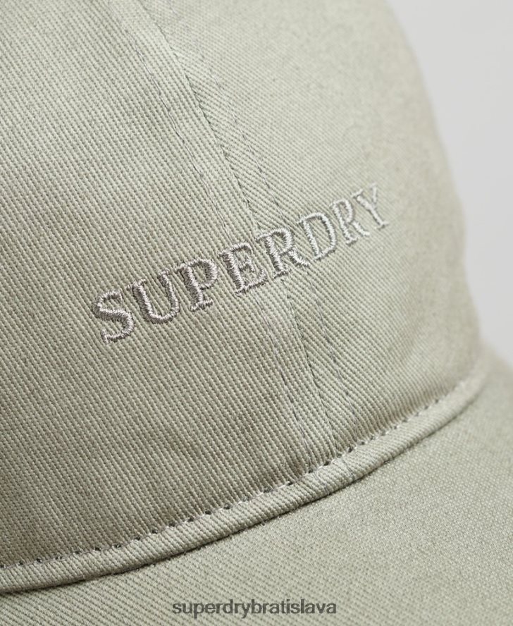 Superdry muži nevyhnutná baseballová čiapka 6B4ZTR1595 príslušenstvo sivá
