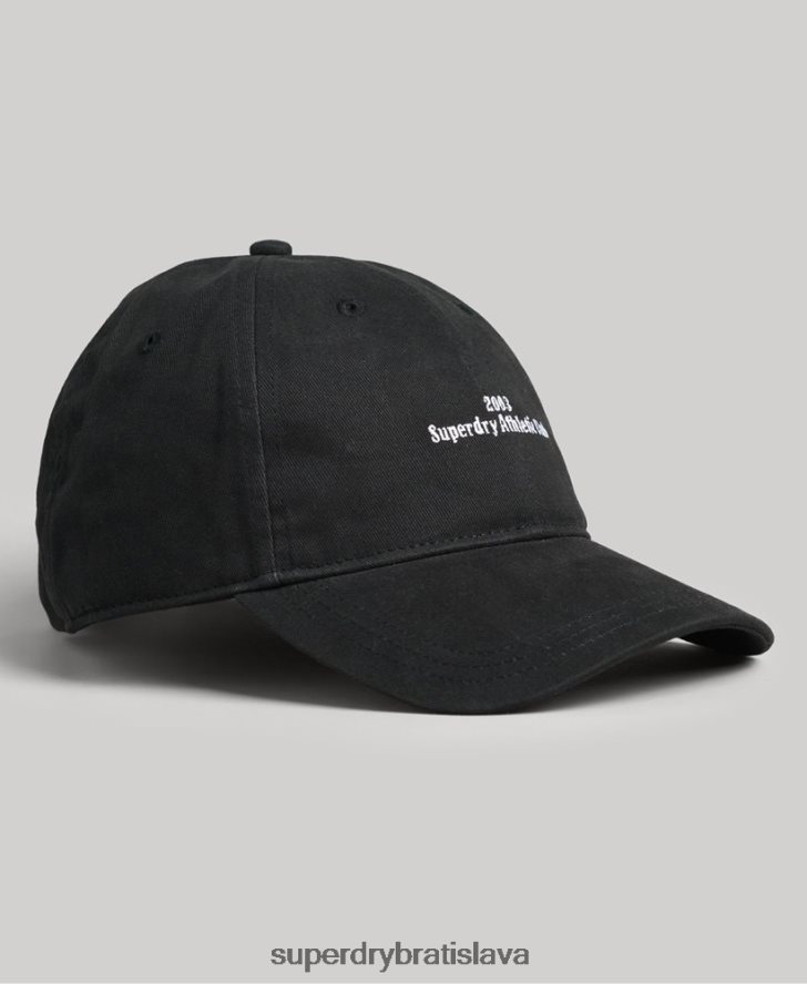 Superdry muži nevyhnutná baseballová čiapka 6B4ZTR1626 príslušenstvo čierna