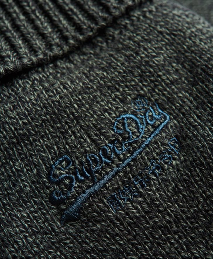 Superdry muži klasické rukavice s vintage logom 6B4ZTR1802 príslušenstvo zelená