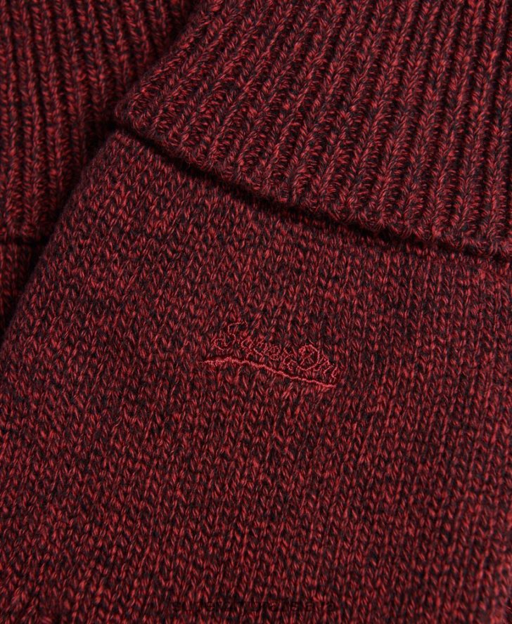 Superdry muži vintage rukavice s logom 6B4ZTR1724 príslušenstvo červená