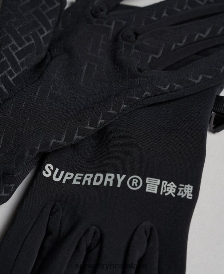Superdry muži vložky do snehových rukavíc 6B4ZTR1392 príslušenstvo čierna