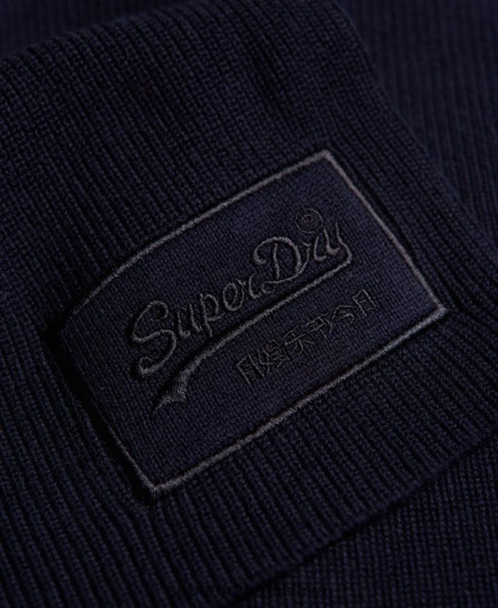 Superdry muži klasický šál s vintage logom 6B4ZTR6411 príslušenstvo námorníctvo