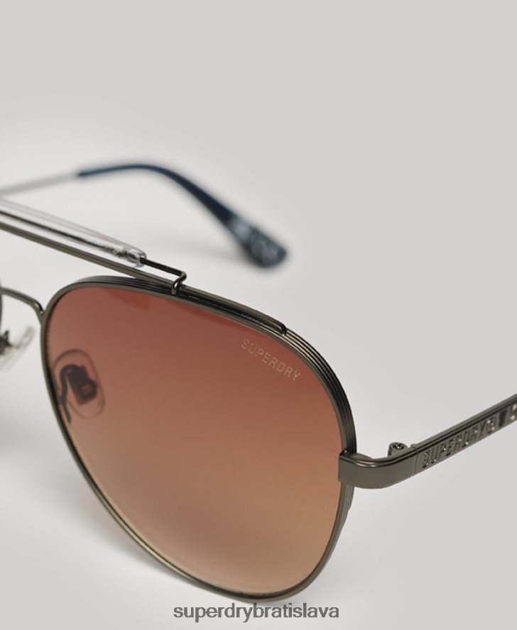 Superdry muži slnečné okuliare sdr estrada 6B4ZTR58 príslušenstvo hnedá