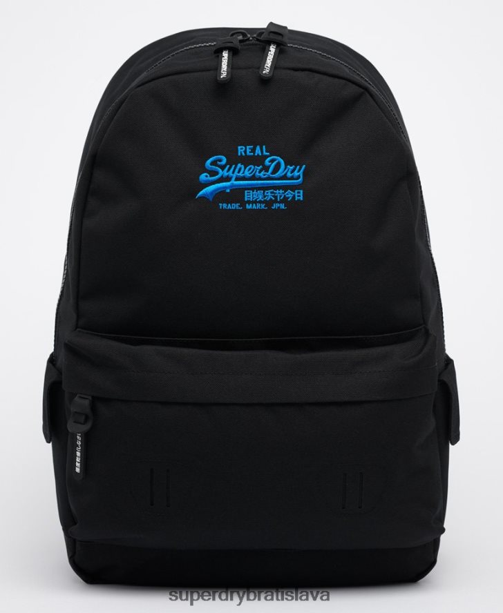 Superdry muži Vintage batoh s logom Montana 6B4ZTR1837 príslušenstvo čierna