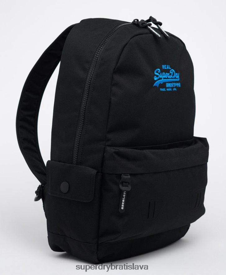 Superdry muži Vintage batoh s logom Montana 6B4ZTR1837 príslušenstvo čierna