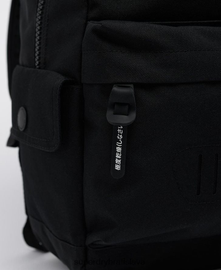 Superdry muži Vintage batoh s logom Montana 6B4ZTR1837 príslušenstvo čierna