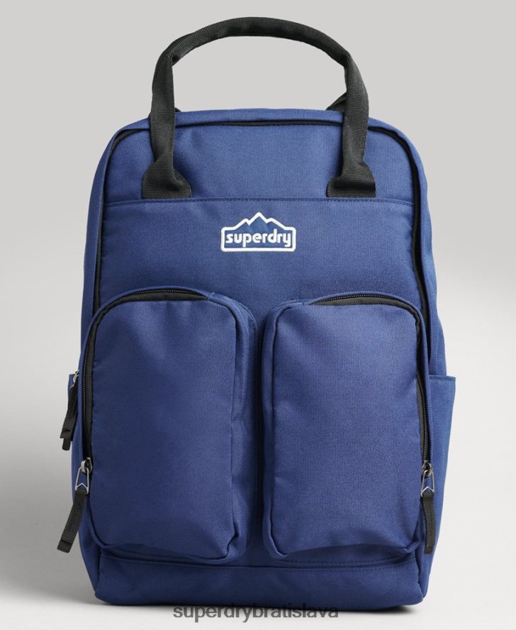 Superdry muži batoh s hornou rukoväťou 6B4ZTR1655 príslušenstvo námorníctvo