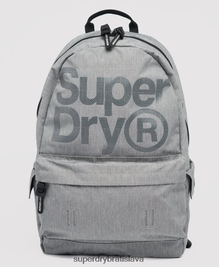 Superdry muži batoh s logom montana 6B4ZTR1852 príslušenstvo sivá