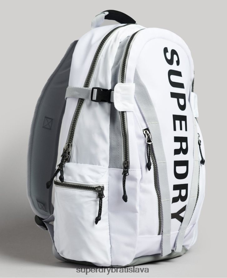 Superdry muži horský tarp grafický batoh 6B4ZTR1610 príslušenstvo biely