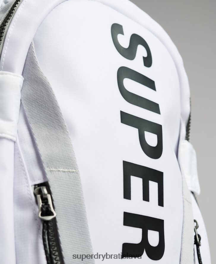 Superdry muži horský tarp grafický batoh 6B4ZTR1610 príslušenstvo biely