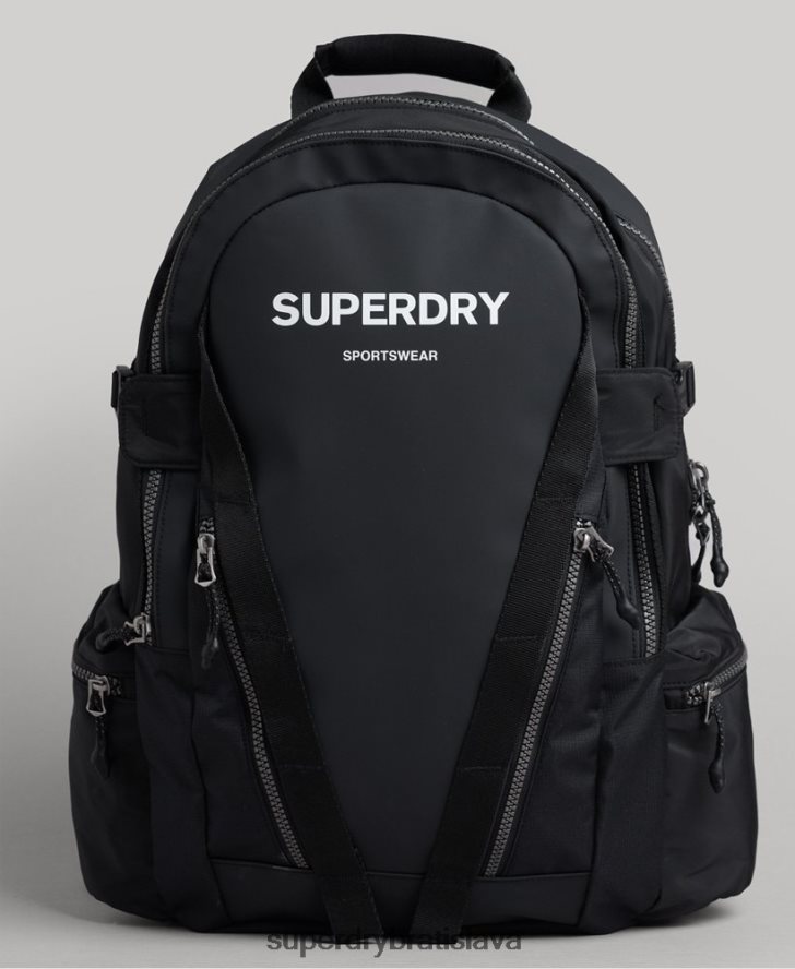 Superdry muži horský tarp grafický batoh 6B4ZTR1619 príslušenstvo čierna