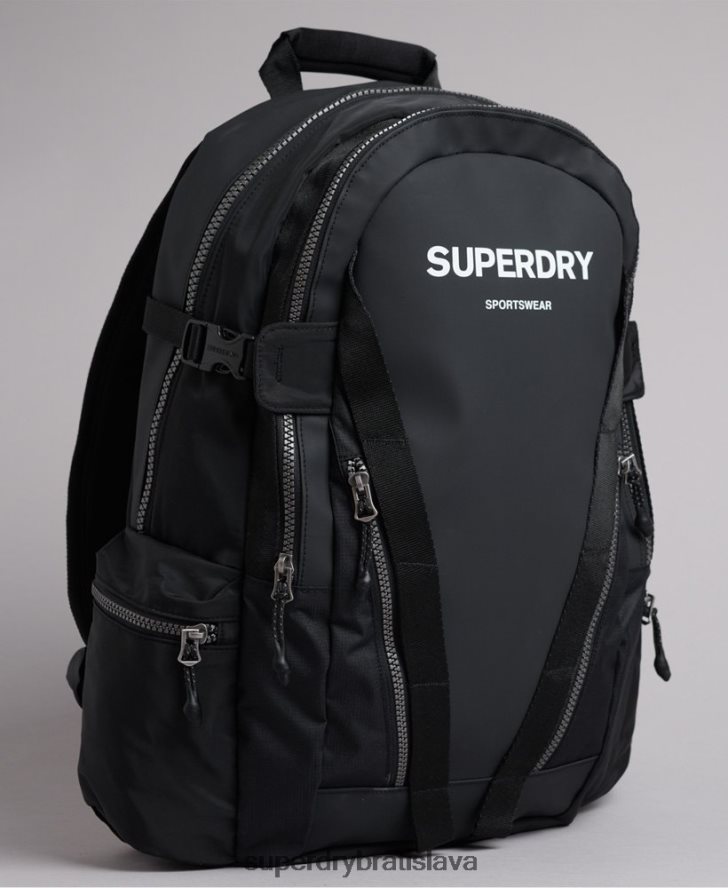 Superdry muži horský tarp grafický batoh 6B4ZTR1619 príslušenstvo čierna