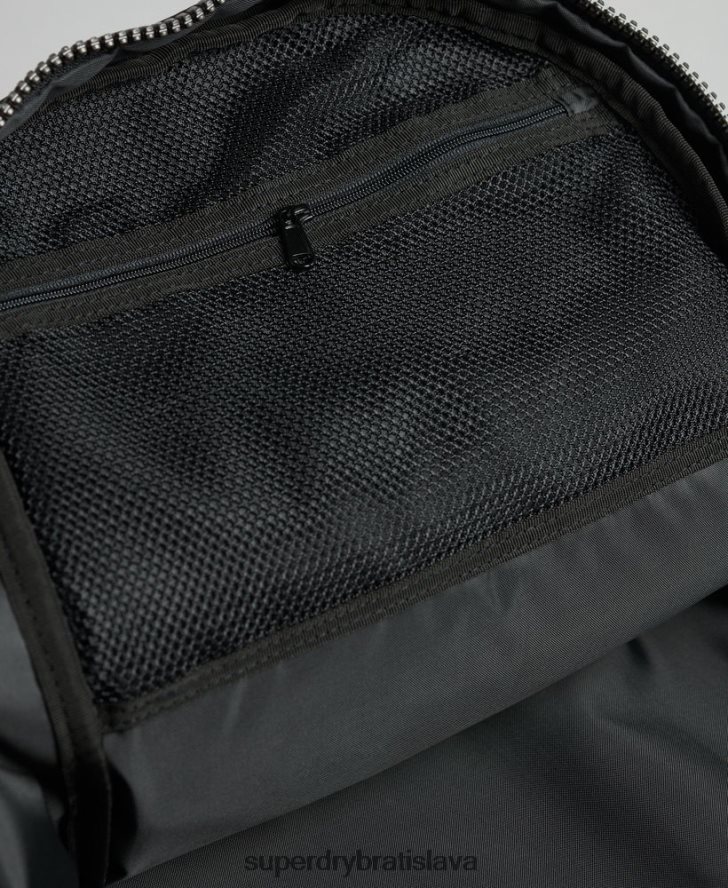 Superdry muži horský tarp grafický batoh 6B4ZTR1633 príslušenstvo čierna