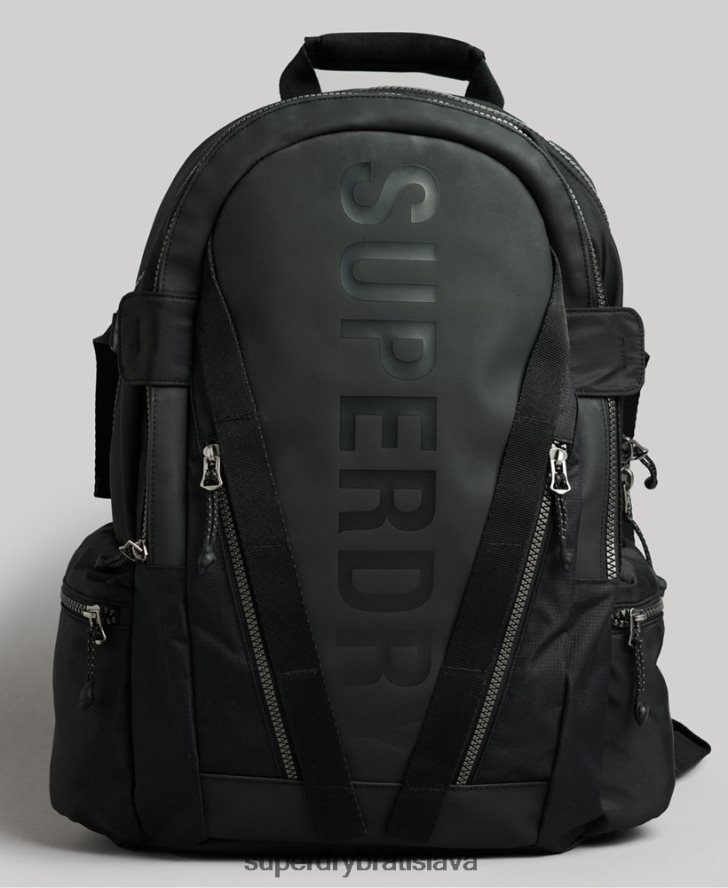 Superdry muži horský tarp grafický batoh 6B4ZTR1696 príslušenstvo čierna
