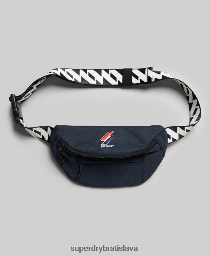 Superdry muži kód základný bumbag 6B4ZTR6415 príslušenstvo námorníctvo