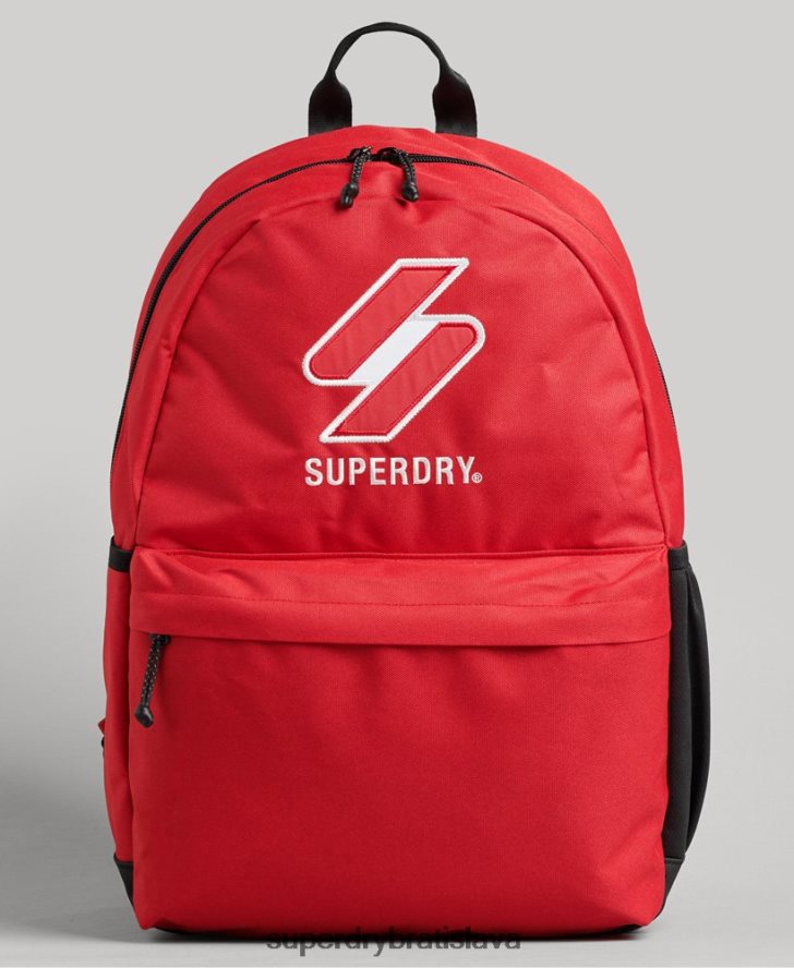 Superdry muži nevyhnutný batoh montana 6B4ZTR1707 príslušenstvo červená