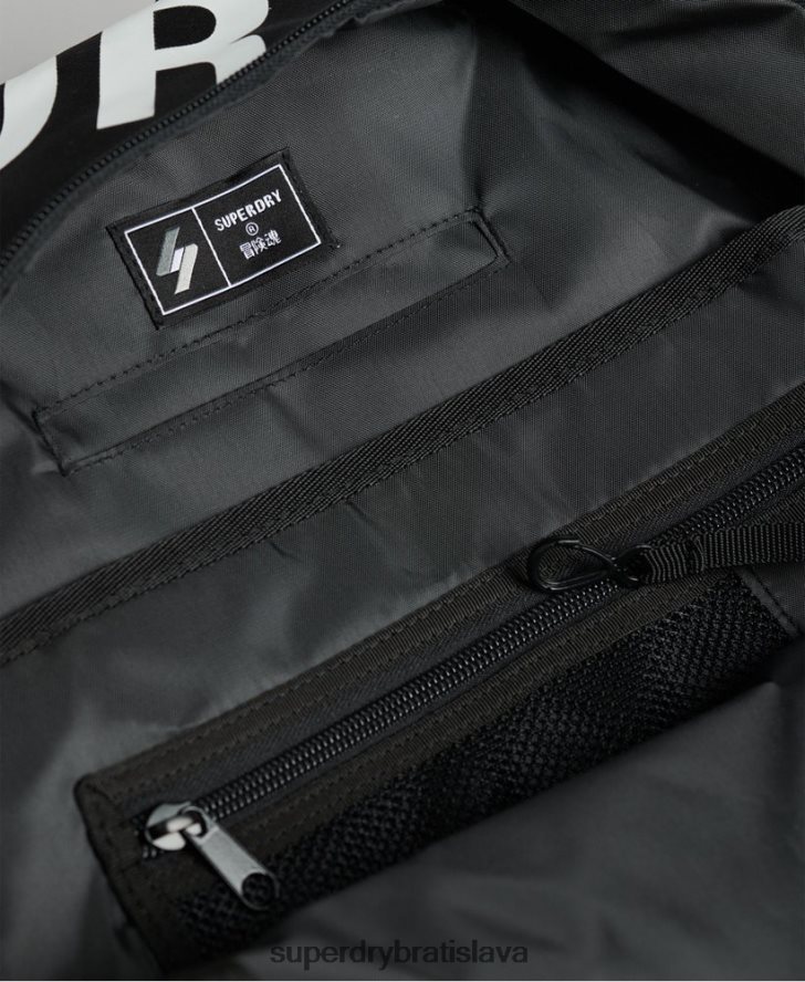 Superdry muži nevyhnutný batoh montana 6B4ZTR1733 príslušenstvo čierna