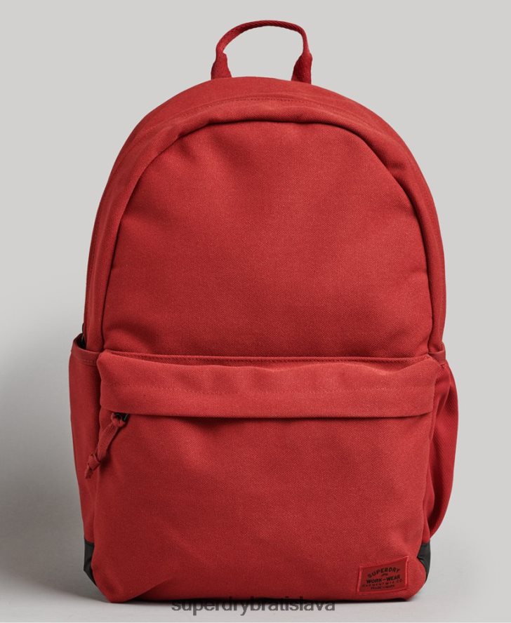 Superdry muži nevyhnutný batoh montana 6B4ZTR6368 príslušenstvo červená