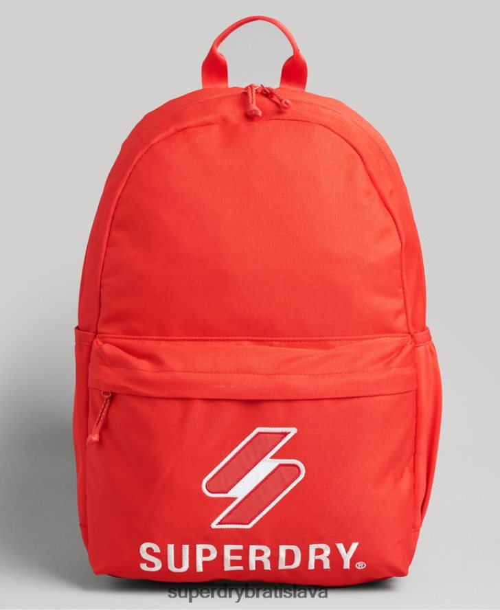 Superdry muži nevyhnutný batoh montana 6B4ZTR6386 príslušenstvo červená