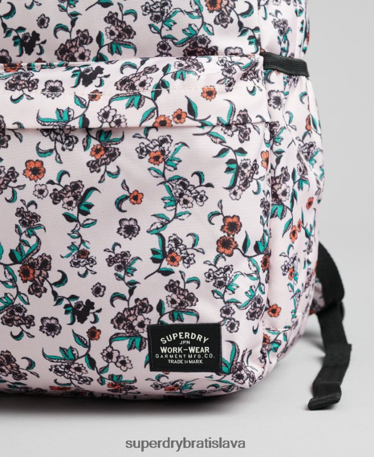 Superdry muži tlačený batoh Montana 6B4ZTR1634 príslušenstvo Ružová