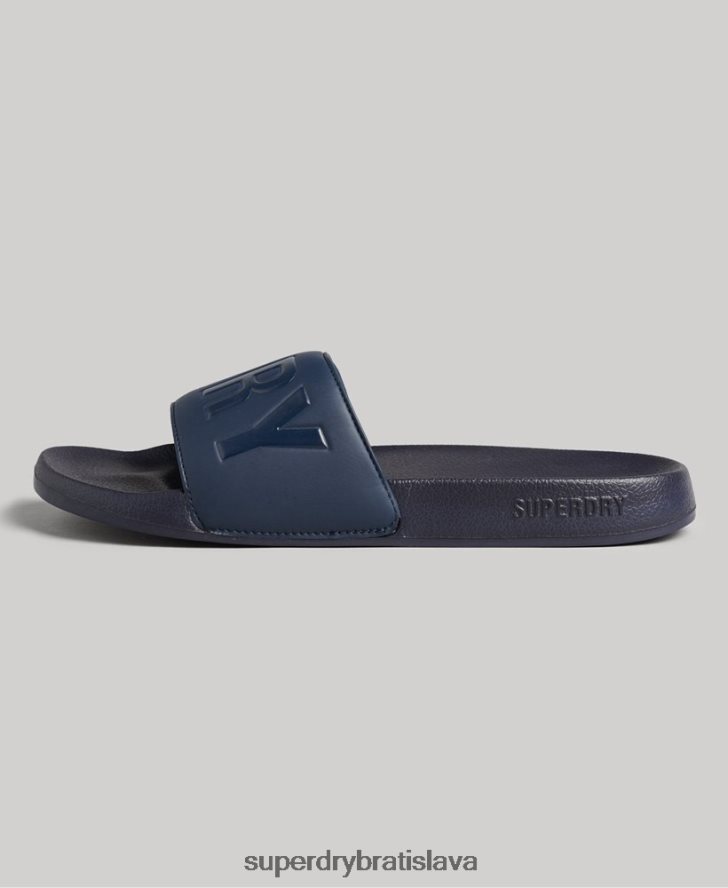 Superdry muži kĺzačky jadrového bazéna 6B4ZTR1885 topánky námorníctvo