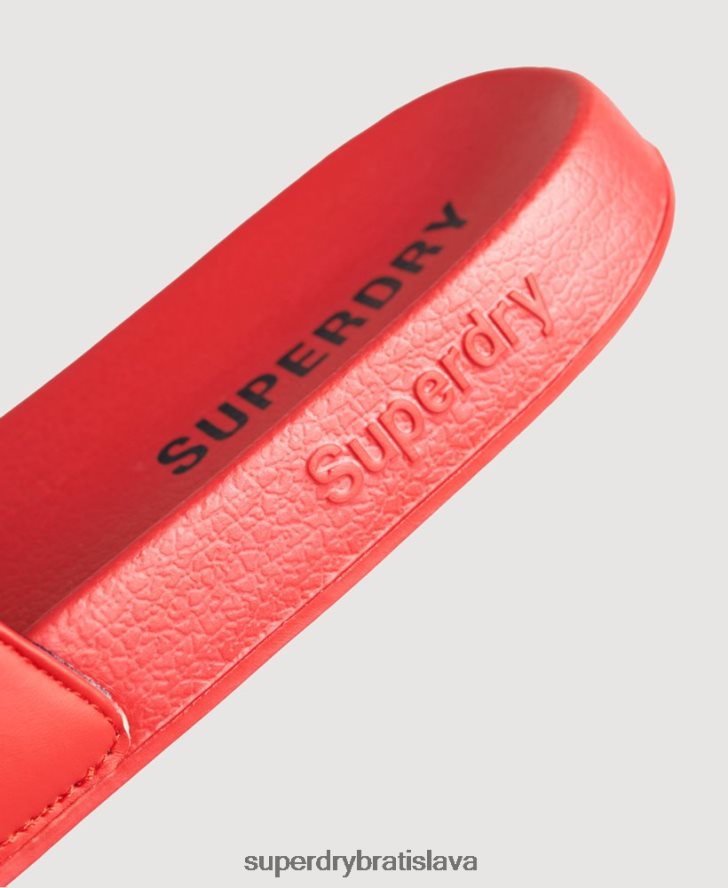 Superdry muži kĺzačky jadrového bazéna 6B4ZTR1920 topánky červená