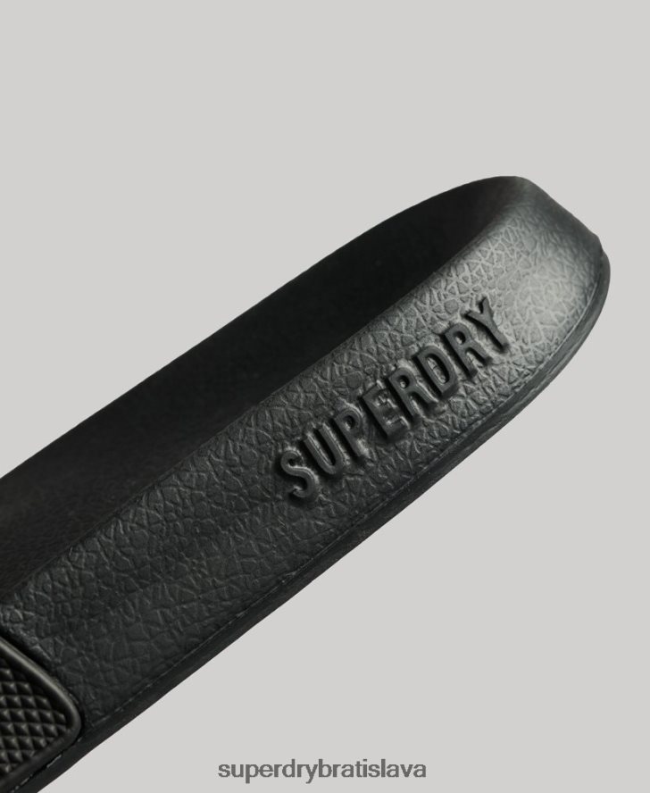 Superdry muži posúvače kódovej techniky 6B4ZTR97 topánky čierna