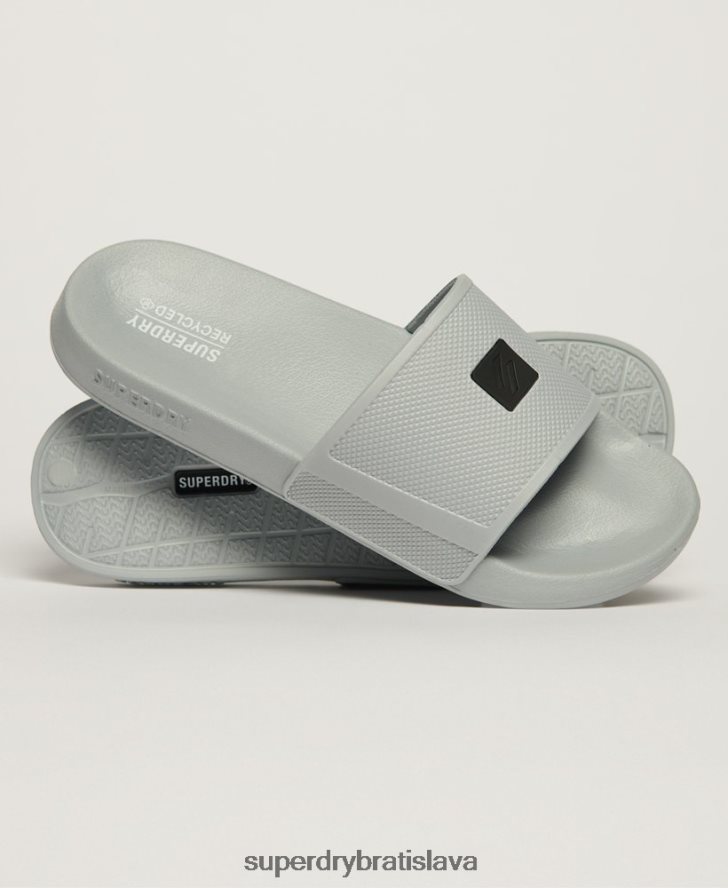 Superdry muži posúvače kódovej techniky 6B4ZTR98 topánky biely