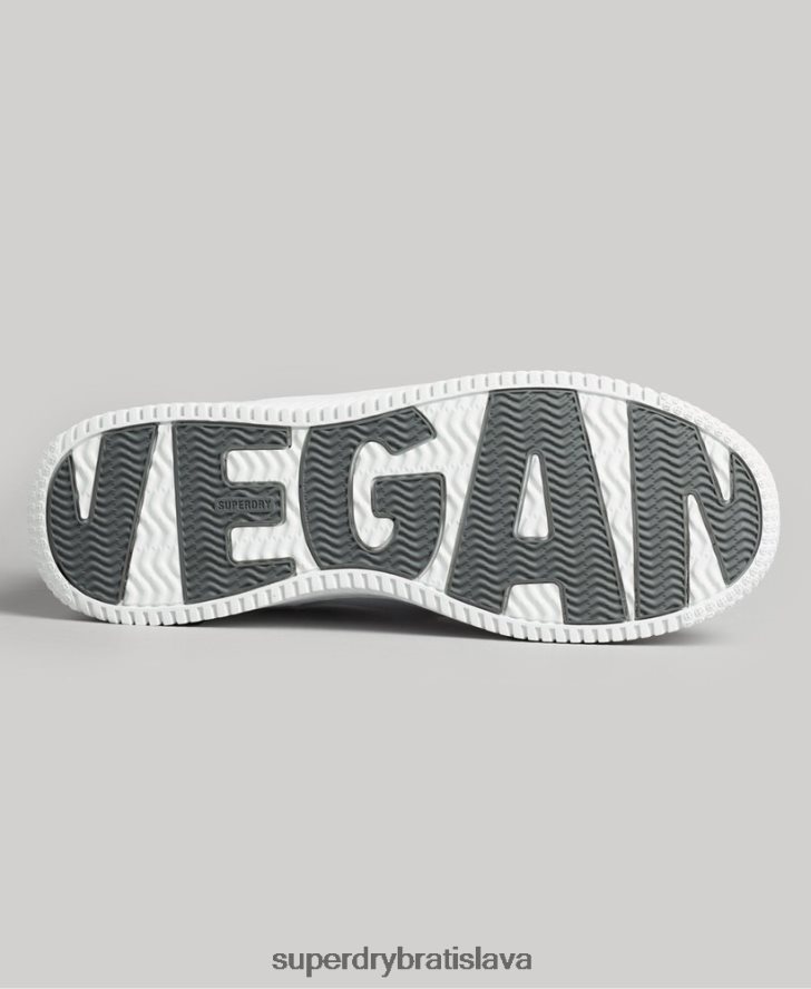 Superdry muži robustné vegánske košele 6B4ZTR1937 topánky biely