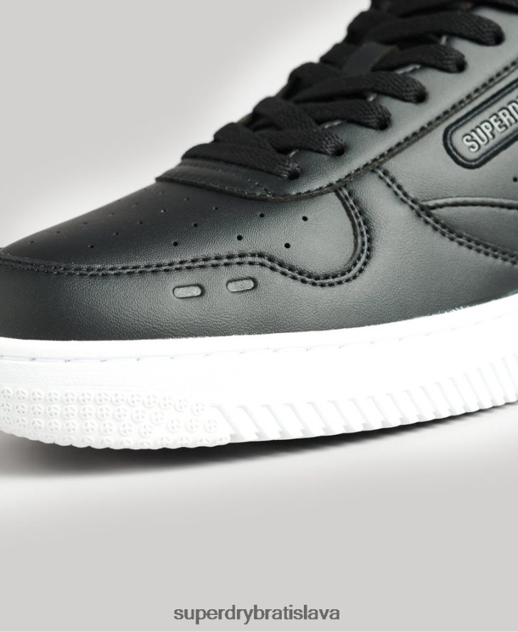 Superdry muži robustné vegánske košele 6B4ZTR1938 topánky čierna