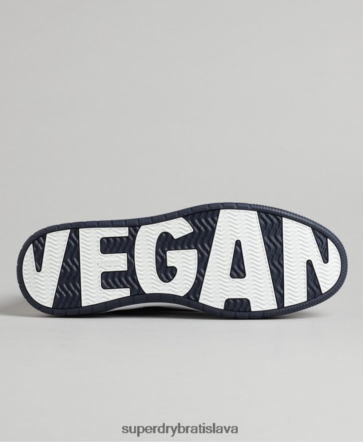 Superdry muži vegan košíkové nízke tenisky 6B4ZTR1950 topánky biely